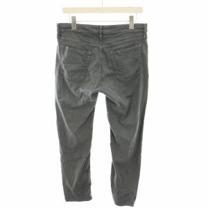 RED CARD 涼感コットン＆リネンスリムテーパードデニム ジーンズ ジップフライ 麻 リネン 28 グレー 243303