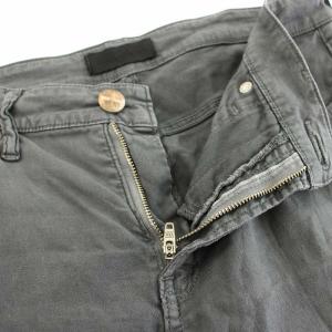 RED CARD 涼感コットン＆リネンスリムテーパードデニム ジーンズ ジップフライ 麻 リネン 28 グレー 243303