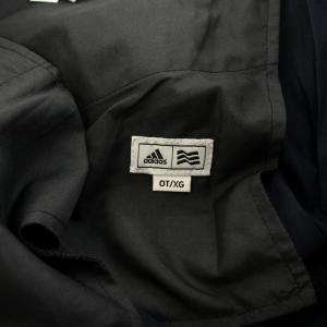 adidas テーラーメイド NLY-35 JO379 カーゴパンツ ジップフライ ロゴ刺繍 ゴルフウェア OT 紺