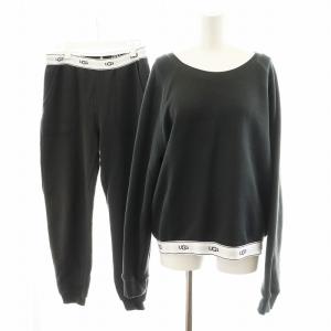 セットアップ スウェット トレーナー ジョガーパンツ ロゴ M チャコールグレー /AN42