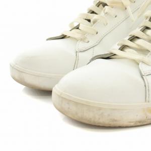 COLE HAAN グランドプラスクロスコートスニーカー シューズ レザー 7M 24.5cm 白 ホワイト C36922