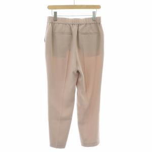 theory luxe 23SS ROW CREPE CAROL ロウクレープキャロル テーパードパンツ スラックス ジップフライ