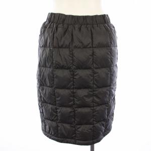 TAION ダウンスカート ひざ丈 イージー M 黒 ZT235 /TK