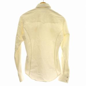 junhashimoto ストレッチ ウエスタンシャツ 長袖 2 オフホワイト 白 /G