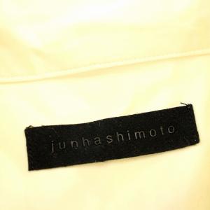 junhashimoto ストレッチ ウエスタンシャツ 長袖 2 オフホワイト 白 /G