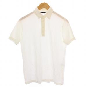 ニット ポロシャツ 半袖 44 白 7ETJP1 ZC062 /BM
