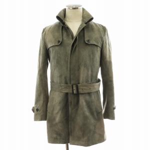 コート ミドル丈 ライナー付き アウター L グレー /AN43