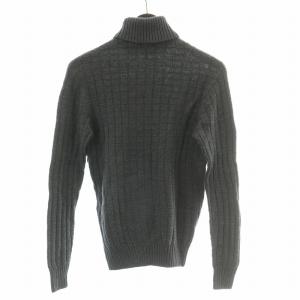 DRUMOHR ニット セーター 長袖 タートルネック ウール 46 グレー /BB