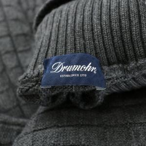 DRUMOHR ニット セーター 長袖 タートルネック ウール 46 グレー /BB