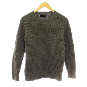 14AW POWDER C KNIT KNT1309001 ニット セーター 長袖 クルーネック ウール