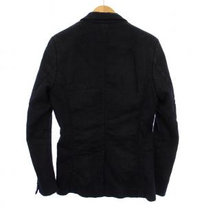 1PIU1UGUALE3 new wave jacket テーラードジャケット 背抜き シングル 2B デニム 3 インディゴ MRB045