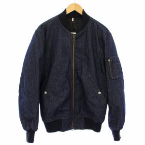 MA-1 フライトジャケット デニムジャケット ブルゾン 中綿 M 紺 16629 /TK