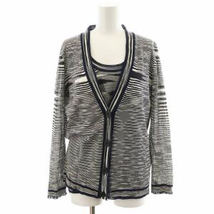 美品　MISSONI ミッソーニ　タンクトップ　ノースリーブ　総柄 マルチカラー MISSONI - ⭐︎Carla variala カラータンクトップ イタリア製の
