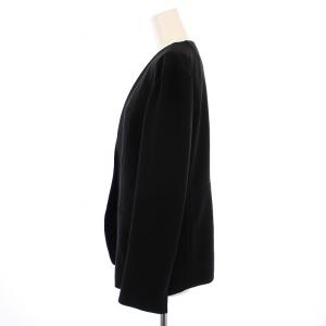MORABITO ノーカラージャケット 38 黒 2223-31003 /BM