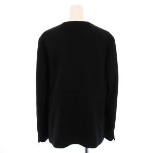 MORABITO ノーカラージャケット 38 黒 2223-31003 /BM