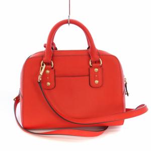 MICHAEL Michael Kors ハンドバッグ ショルダーバッグ 2WAY レザー チャーム付き 赤 /TK