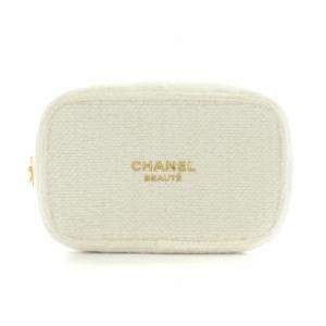 ノベルティ クリスマスコフレ ポーチ ラメ ホワイト /NQ OH