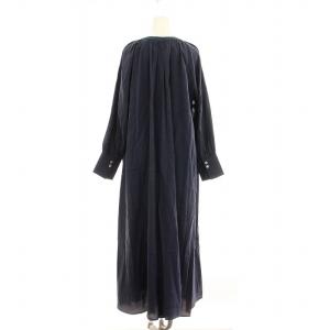 COLLAGE GALLARDAGALANTE 21AW ピーチギャザーテントワンピース CLZ1022209A0002 フレア ロング マキシ 長袖