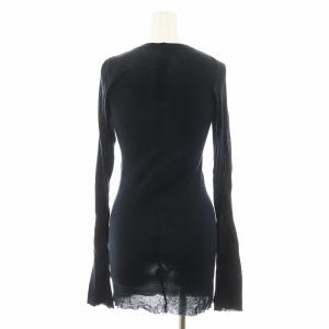 Rick Owens NASKA SS12 カットソー 長袖 コットン IT40 黒 ブラック /AN42