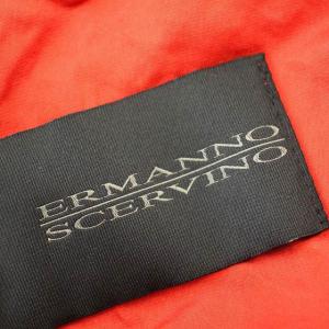 Ermanno Scervino テーラードジャケット D8G24G49 カットオフ加工 38 黒 赤 レッド /G