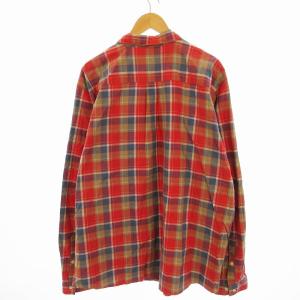 Patagonia カジュアルシャツ チェック 長袖 大きいサイズ XXL 赤 レッド 53935FA14 /EE