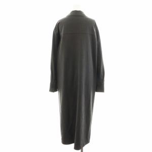 BEAUTY&YOUTH UNITED ARROWS 24AW ワンピース ロング丈 長袖 ハーフジップ M グレー 1626-144-4477 /AN39