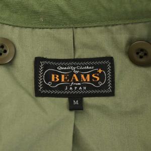 BEAMS+ M-65 SOLID ミリタリージャケット M カーキ 11-18-4805-139 /AN19