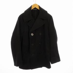 ピーコート ミドル丈 M 黒 ブラック /EE