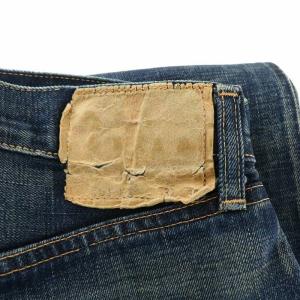 LEVI'S VINTAGE CLOTHING LVC リーバイスビンテージクロージング 1955年モデル デニムパンツ ダメージ加工 55501 W32 インディゴ