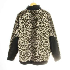 GOLD 東洋エンタープライズ LEOPARD BOA FLEECE STAND COLLAR JACKET フリースジャケット ジャンパー