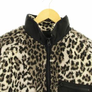GOLD 東洋エンタープライズ LEOPARD BOA FLEECE STAND COLLAR JACKET フリースジャケット ジャンパー