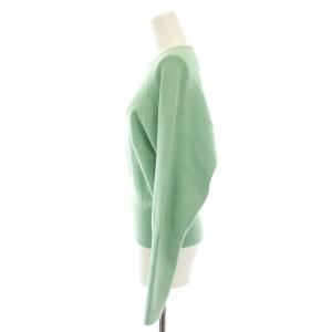 CABaN 20SS コットンカシミヤクルーネックラグランスリーブプルオーバー ニット セーター 長袖 カシミヤ混