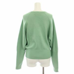 CABaN 20SS コットンカシミヤクルーネックラグランスリーブプルオーバー ニット セーター 長袖 カシミヤ混