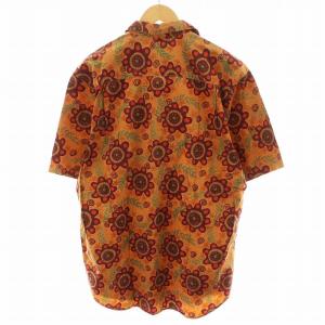 BANANA REPUBLIC 80s 90s ヴィンテージ SAFARI & TRAVELタグ 旧タグ シャツ 半袖 花柄 コットン