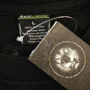 Back Channel raidback Tシャツ 2318129 半袖 L 黒 ブラック /G