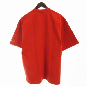 Back Channel タグ付き WIDE POCKET T Tシャツ カットソー 刺繍 半袖 L 赤 レッド 2321208