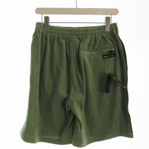 Back Channel タグ付き Prillmal Pile Shorts ハーフパンツ ショートパンツ L 緑 グリーン 2324605