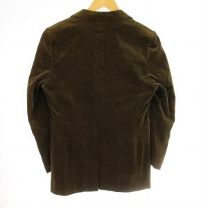 Polo by Ralph Lauren  テーラードジャケット シングル コーデュロイ 厚手 カーキ P822434 /MM