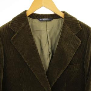 Polo by Ralph Lauren  テーラードジャケット シングル コーデュロイ 厚手 カーキ P822434 /MM