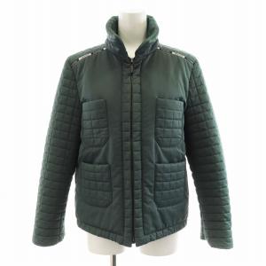 チョコバー キルティングジャケット 40 グリーン 00A P15948