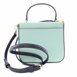 kate spade new york ステイシー スクエア クロスボディ ショルダーバッグ ハンドバッグ 2WAY ライトブルー 白 K7343