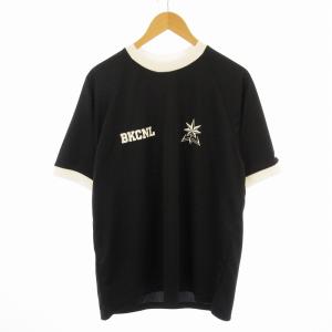 タグ付き Tシャツ 半袖 ECOUSE素材 L 黒 ブラック 2324219 /EE