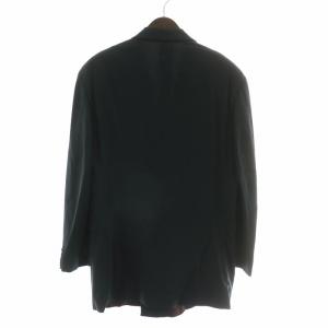 EMPORIO ARMANI ダブルスーツ セットアップ テーラードジャケット アウター 総裏地 テーパードパンツ スラックス ジップフライ