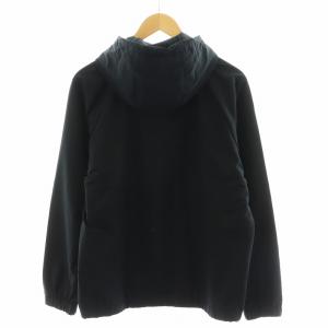 Back Channel パーカー ジップアップ OUTDOORロゴ M 黒 ブラック /AN33