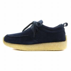 Maycliffe Dark Navy スニーカー シューズ 厚底 レザー 9 紺 ネイビー 26170244