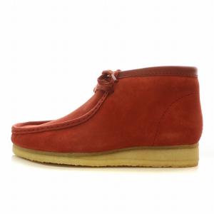 Wallabee Boot Chili ワラビーブーツ チリ ショートブーツ スエード スクエアトゥ 厚底