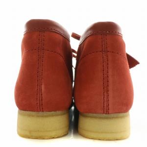 Clarks Wallabee Boot Chili ワラビーブーツ チリ ショートブーツ スエード スクエアトゥ 厚底