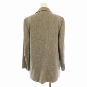 SPORT MAX テーラードジャケット シングル ツイード 38 グレー 73136 /EE