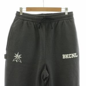 Back Channel ジョガーパンツ イージー スウェット 裏起毛 ロゴプリント L グレー /NQ