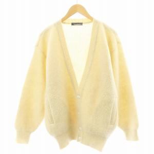 筆タグ 80's ヴィンテージ カーディガン F アイボリー MM22325
